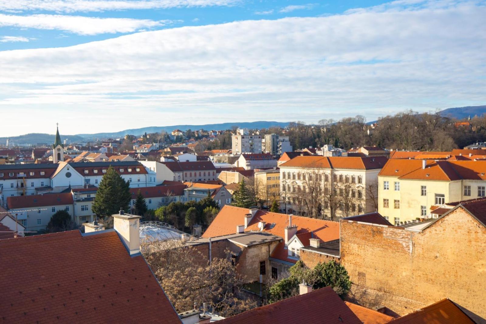 View Of Zagreb Apartment Exterior photo